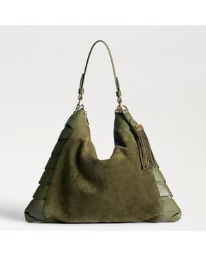 Sam Edelman Jette Large Hobo Dark - Green