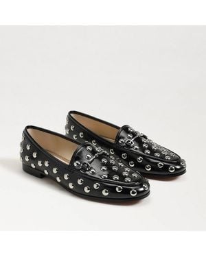Sam Edelman Loraine Studded Bit Loafer Faux Leather - Black