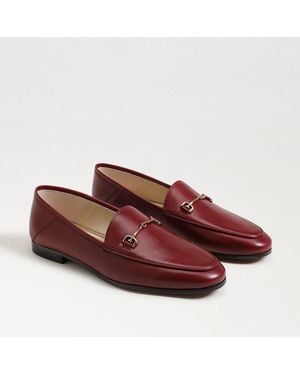 Sam Edelman Loraine Bit Loafer French Merlot Leather - Red