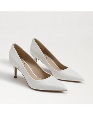 Sam Edelman Vienna Pointed Toe Pump Bright - White