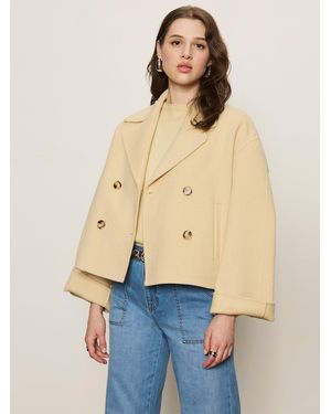 Sanctuary Karlie Wool Jacket Buttercream - Natural