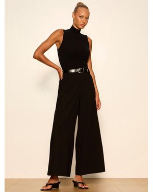 Sanctuary Reese Wide Leg Trouser Black