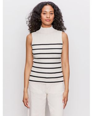 Sanctuary S Starlit Rib Maxi Light Oat/black 3 Lg in White | Lyst