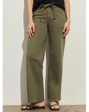 Sanctuary Workshop Pant Vintage Olive - Green