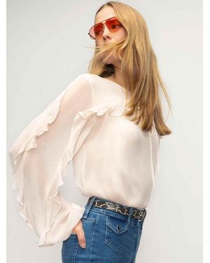 Sanctuary Better Days Blouse Pink Milk - Natural