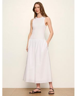 Sanctuary Take Me Away Midi Dress White - Natural