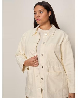 Sanctuary Greenhouse Jacket Collagen Extended Sizing - Natural
