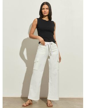 Sanctuary Scout Cargo Pant Cloud Dancer - White