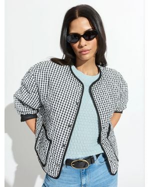 Sanctuary Rec Jacket Picnic - Gray