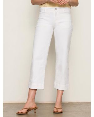 Sanctuary The Marine Jean Bleached White