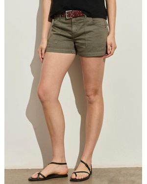 Sanctuary Fable Short Vintage Olive - Green