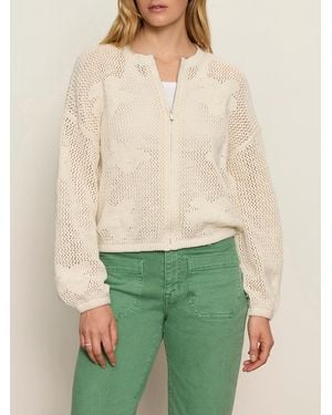 Sanctuary Daily Escape Flower Pop Bomber Collagen Petite Sizing - Green