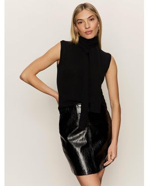 Sanctuary Scarf Sweater Shell Black