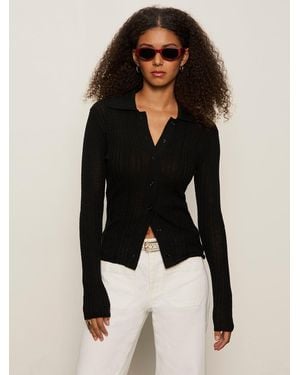 Sanctuary Dreamy Cable Shirt Black