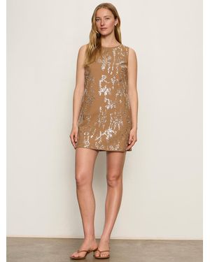 Sanctuary Better Place Embellished Dress Toasted Coconut - Brown