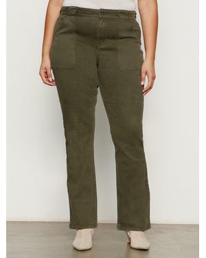 Sanctuary Hayden Bootcut Jean Kalamata Extended Sizing - Green