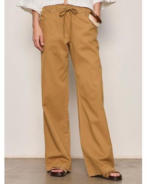 Sanctuary All Aboard Pant Washed Cumin - Natural