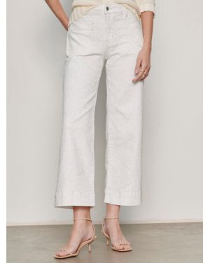 Sanctuary The Marine Crop Jean Chalk - Multicolor