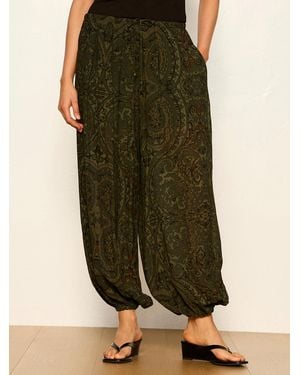 Sanctuary The Moment Volume Pant Midnight Moss - Green