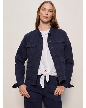 Sanctuary Ames Military Jacket Navy Blazer - Blue