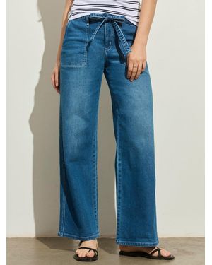 Sanctuary Workshop Jean Utility Blue