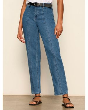 Sanctuary Denim Nixie Slim Straight Ankle Jean Medium - Blue