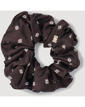 Sandro Patterned Scrunchie - Black