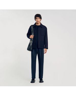 Sandro Workwear Jacket - Blue