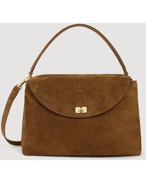 Sandro Sac en suède le grand bazaar - Marron