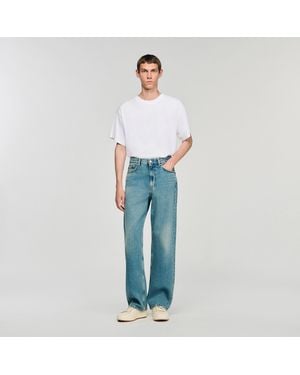 Sandro Baggy Jeans - Blue