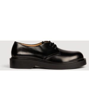 Sandro Patent Leather Derbies - Black