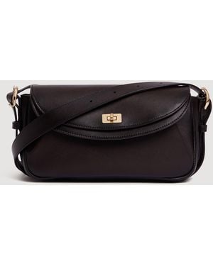 Sandro Le Mambo Leather Bag - Black