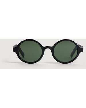 Sandro Oval Sunglasses - Green