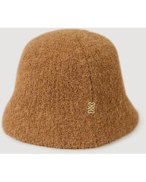 Sandro Bucket Hat - Brown