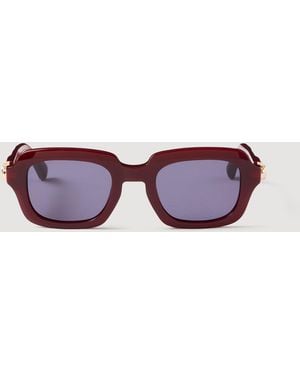 Sandro Logo Detail Sunglasses - Purple