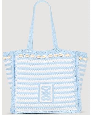 Sandro Crochet Bag - Blue