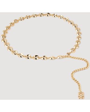 Sandro Chain Belt - Metallic