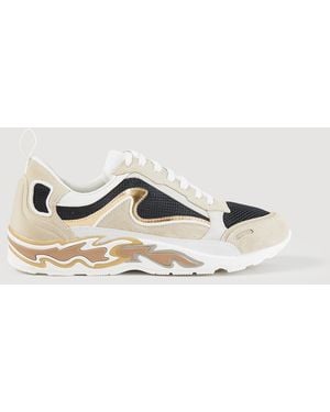 Sandro Flame Trainers - Metallic