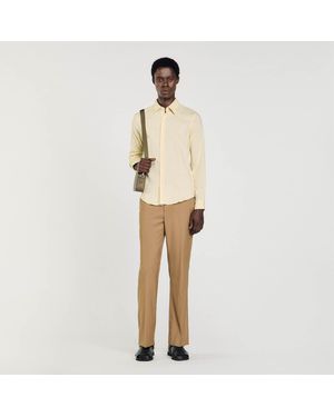 Sandro Classic Shirt - Natural