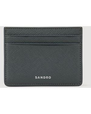 Sandro Reconstituted Leather Cardholder - Multicolour