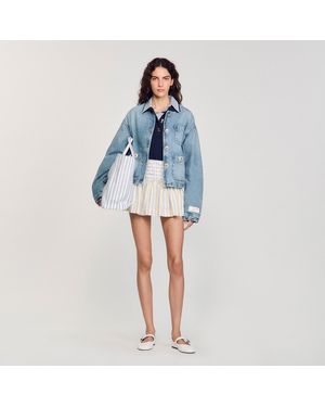 Sandro Denim Jacket - Blue
