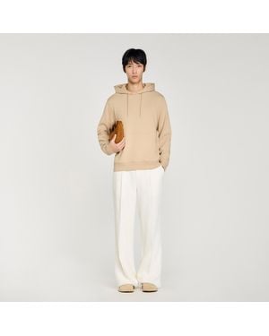 Sandro Logo Sweatshirt - White