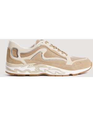 Sandro Flame Trainers - Natural