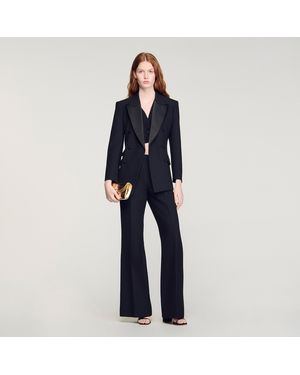 Sandro Large Trousers - Blue