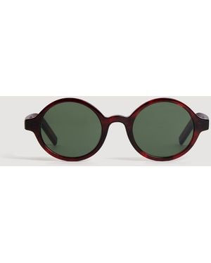 Sandro Oval Sunglasses - Green