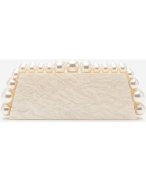 Cult Gaia Bolso Clutch Eos Lungo - Neutro