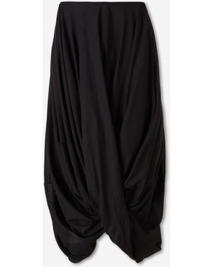 TOTEME Cocoon Midi Skirt - Black