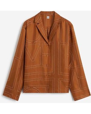 TOTEME Camicia - Marrone