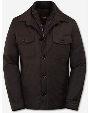 Moorer Veste Intérieure Rembourrée - Noir