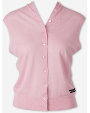 Alexander Wang Gilet Fin Sans Manches - Rose